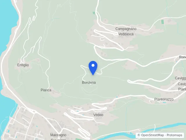 Mappa di Maccagno con Pino e Veddasca, Varese