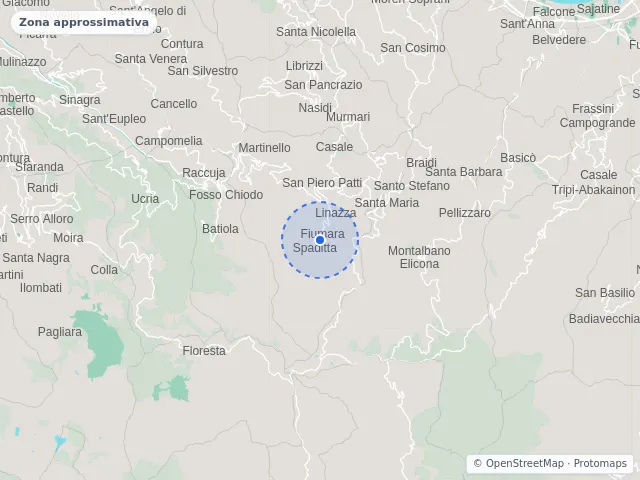 Mappa di San Piero Patti, Messina