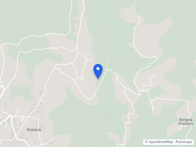 Mappa di Rubiana, Torino