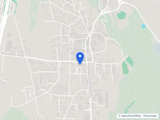 Mappa di Cadorago, Como