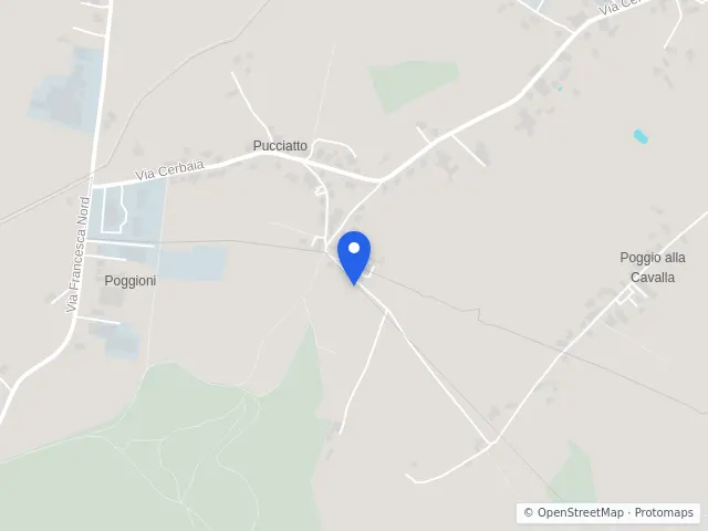 Mappa di Lamporecchio, Pistoia