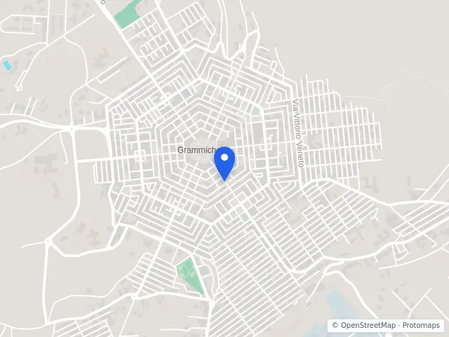 Mappa di Grammichele, Catania