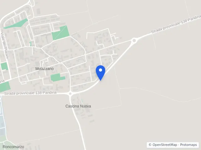 Mappa di Mulazzano, Lodi