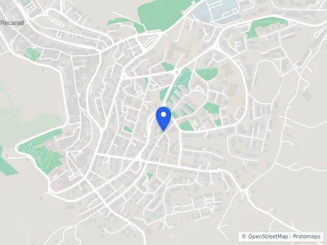 Mappa di Recanati, Macerata