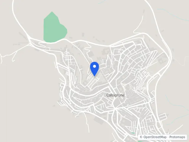 Mappa di Caltagirone, Catania