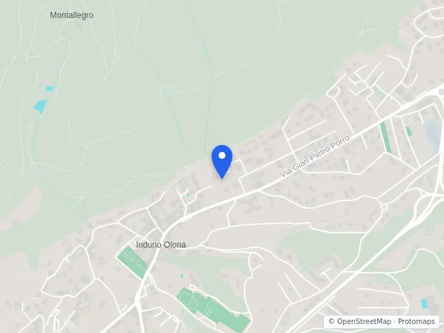 Mappa di Induno Olona, Varese