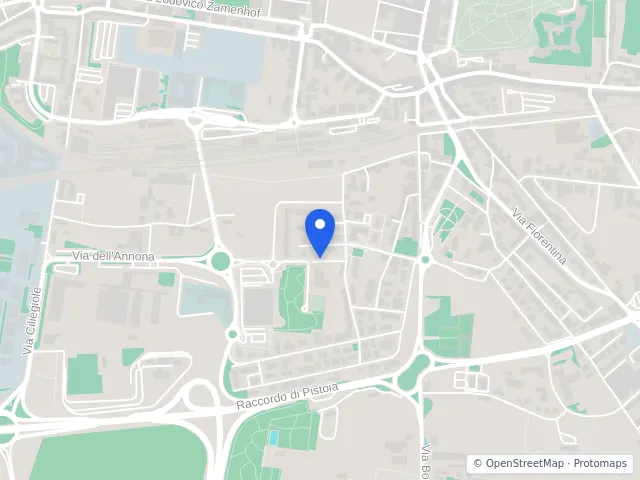 Mappa di Pistoia