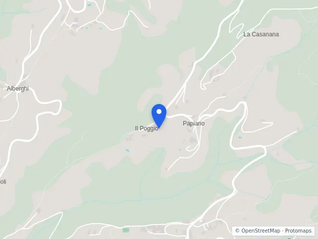 Mappa di Lamporecchio, Pistoia