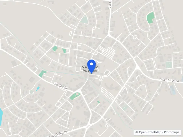 Mappa di Camisano Vicentino, Vicenza
