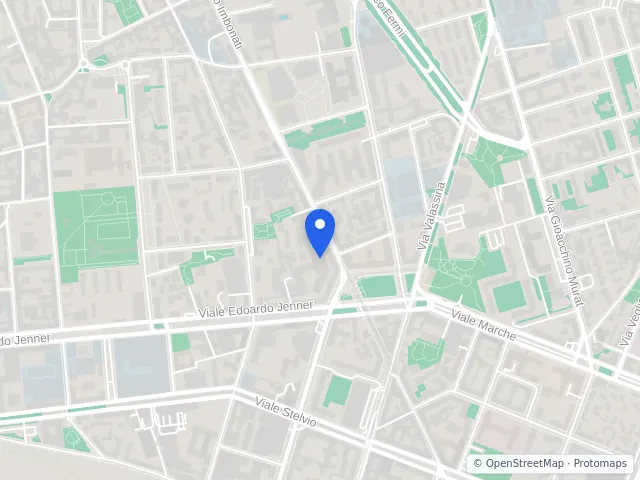 Mappa di Milano