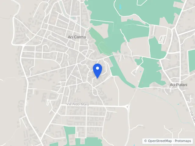 Mappa di Aci Catena, Catania