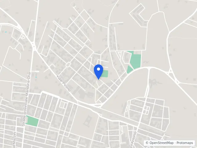 Mappa di Manduria, Taranto