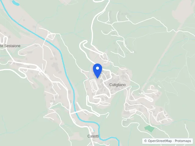 Mappa di Abetone Cutigliano, Pistoia