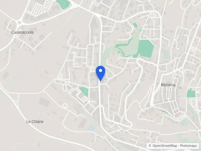 Mappa di Bibbiena, Arezzo