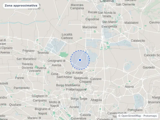 Mappa di Orta di Atella, Caserta