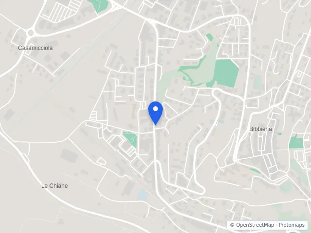 Mappa di Bibbiena, Arezzo