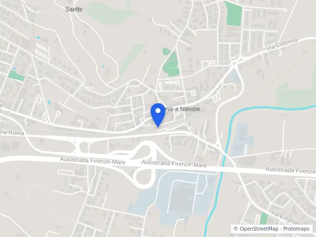 Mappa di Pieve a Nievole, Pistoia