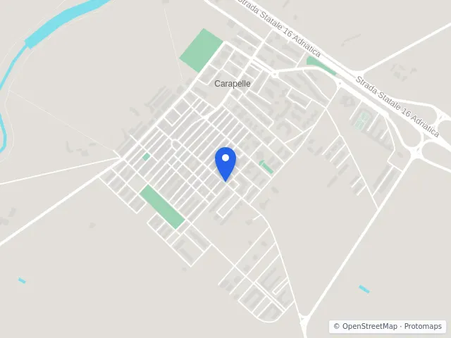 Mappa di Carapelle, Foggia