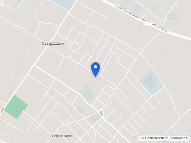 Mappa di Orta di Atella, Caserta