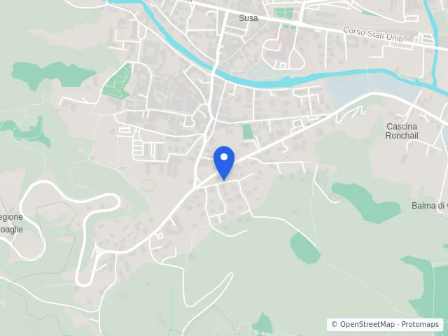 Mappa di Susa, Torino