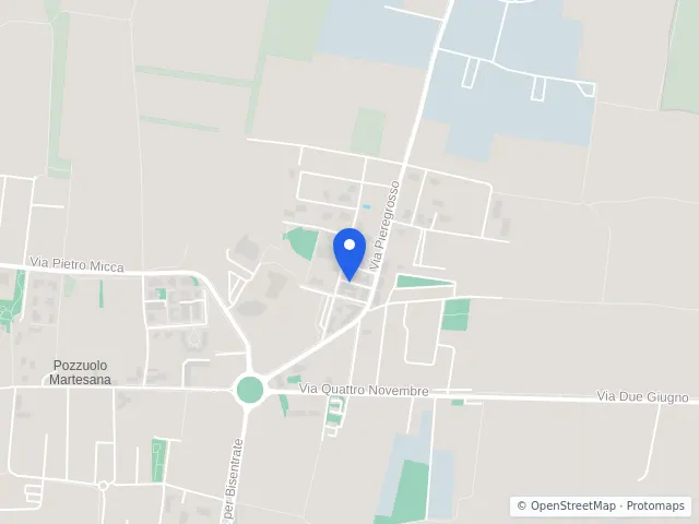 Mappa di Pozzuolo Martesana, Milano