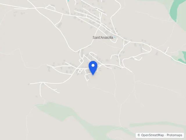 Mappa di Borgorose, Rieti