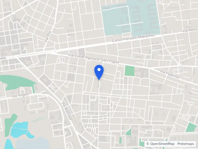 Mappa di Trapani