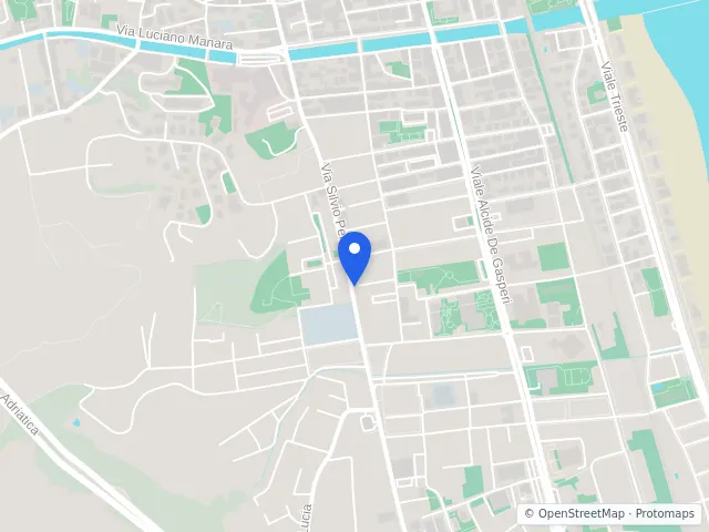 Mappa di San Benedetto del Tronto, Ascoli Piceno