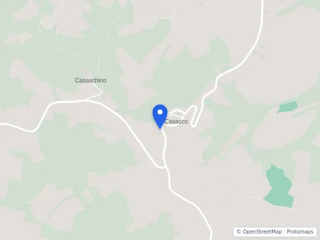 Mappa di Casasco, Alessandria