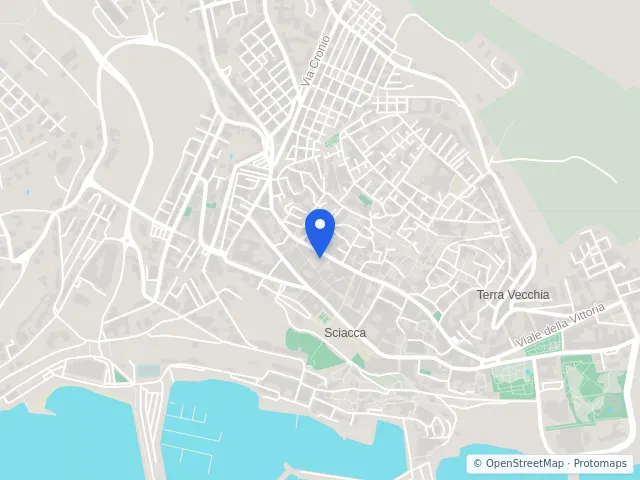 Mappa di Sciacca, Agrigento