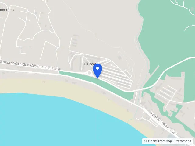 Mappa di Porto Empedocle, Agrigento