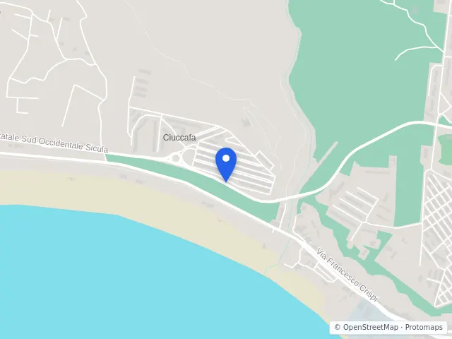 Mappa di Porto Empedocle, Agrigento