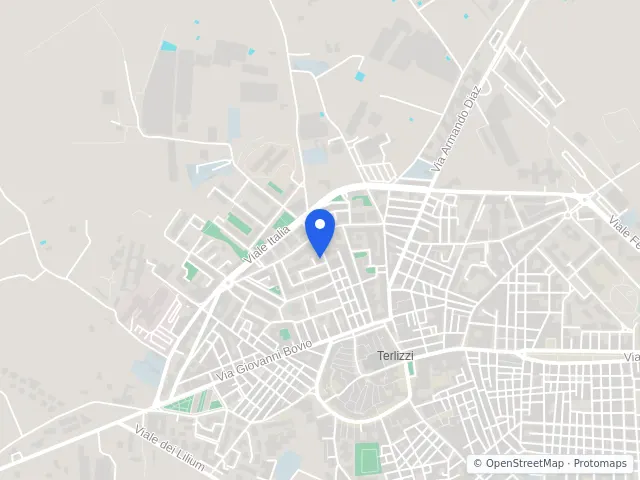 Mappa di Terlizzi, Bari