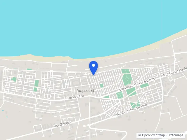 Mappa di Acquedolci, Messina