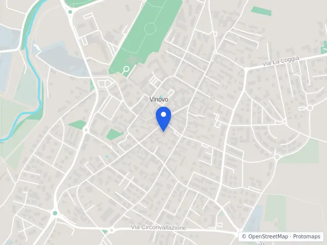 Mappa di Vinovo, Torino