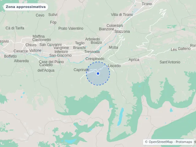 Mappa di Teglio, Sondrio