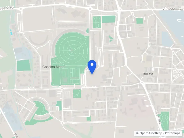 Mappa di Bollate, Milano