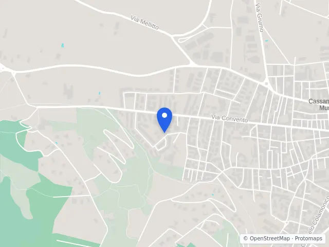 Mappa di Cassano delle Murge, Bari