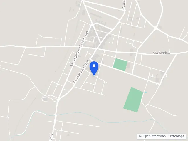 Mappa di Fiumefreddo di Sicilia, Catania