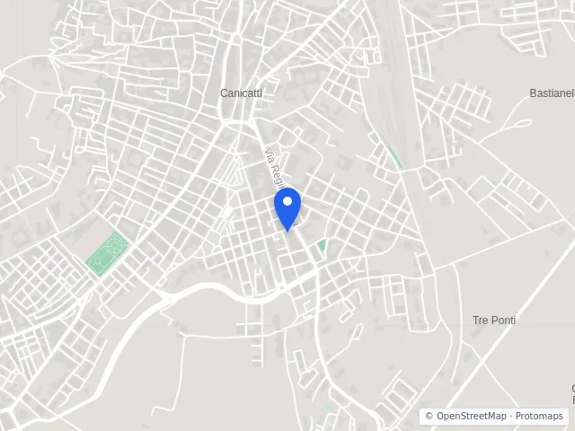 Mappa di Canicattì, Agrigento