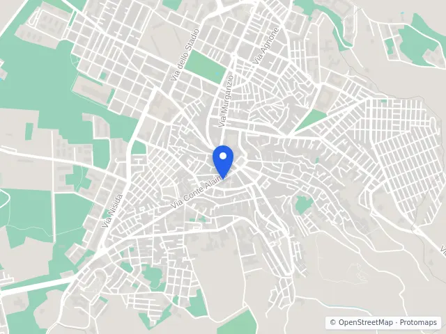 Mappa di Lentini, Siracusa