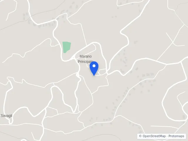 Mappa di Marano Marchesato, Cosenza