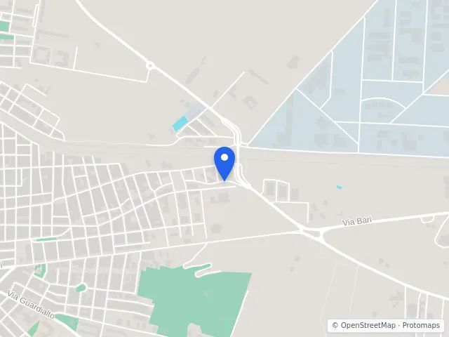 Mappa di Gravina in Puglia, Bari