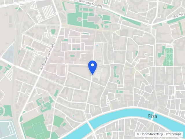 Mappa di Vicopisano, Pisa