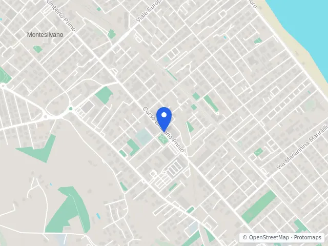 Mappa di Montesilvano, Pescara