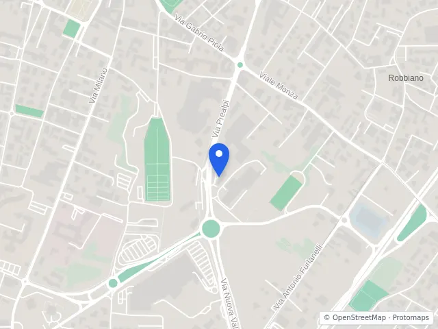 Mappa di Giussano, Monza e della Brianza