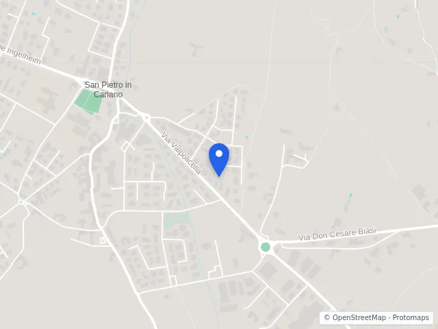 Mappa di San Pietro in Cariano, Verona