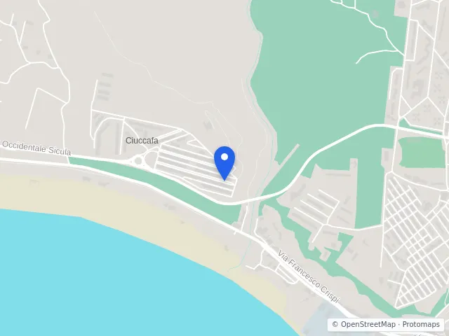 Mappa di Porto Empedocle, Agrigento