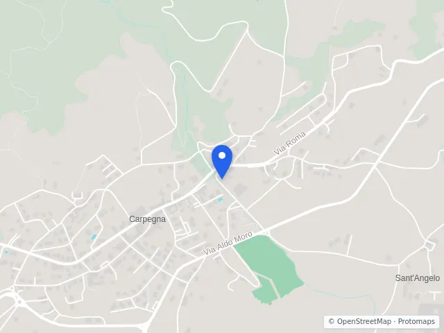 Mappa di Carpegna, Pesaro e Urbino