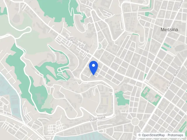 Mappa di Messina